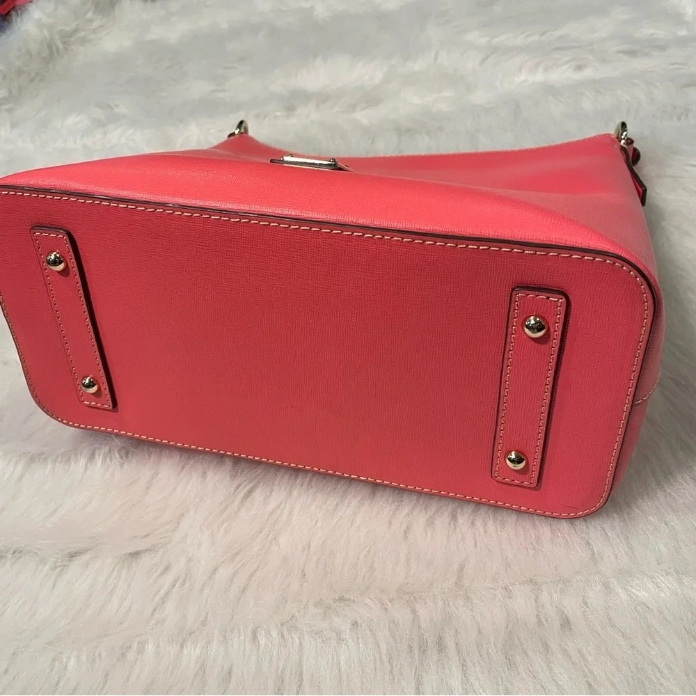 Dooney & Bourke 2 pc Saffiano Hobo & Wristlet - Picture 4 of 14